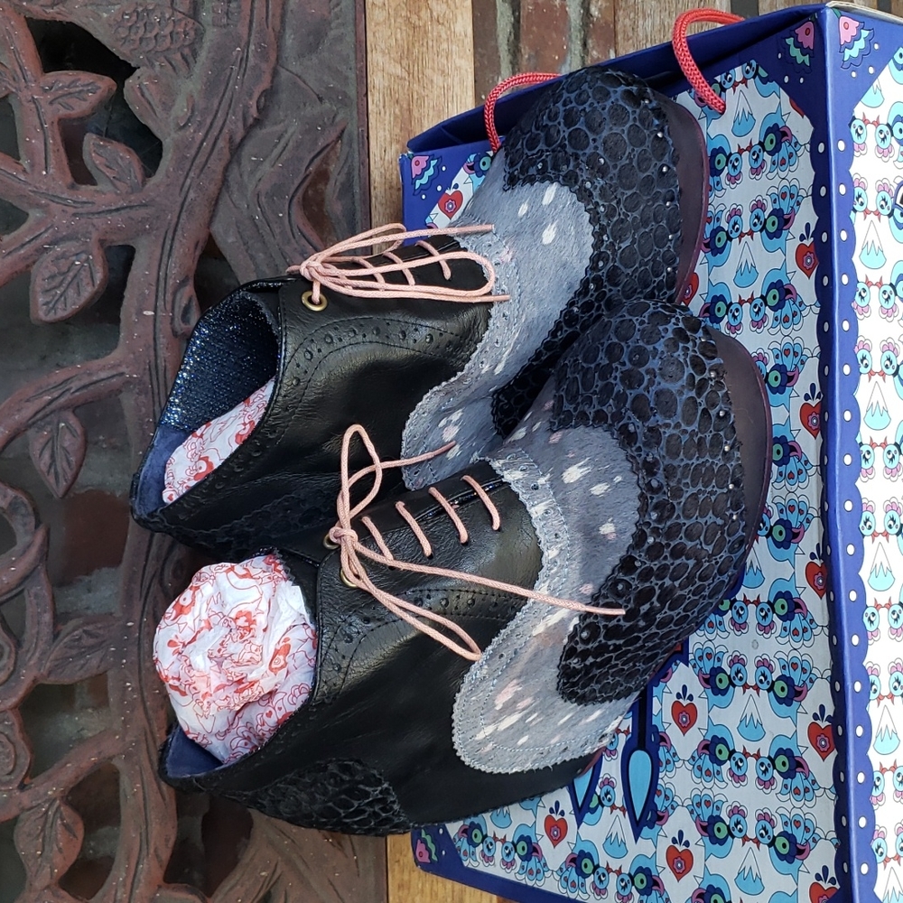 Irregular Choice What an Angel Booties NIB